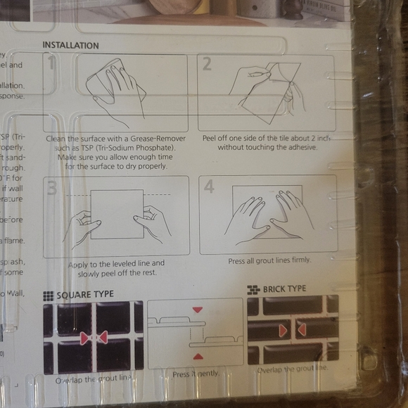 Pack of 10 Tic Tac Tiles_3D Peel and Stick Wall Tile_ - Picture 8 of 8